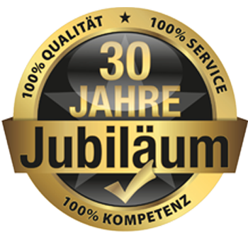 Sticker zum 30 jährigen Jubiläum in Holzwickede